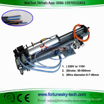 Pneumatic Multi Conductor Cable Jacket Stripping Machine